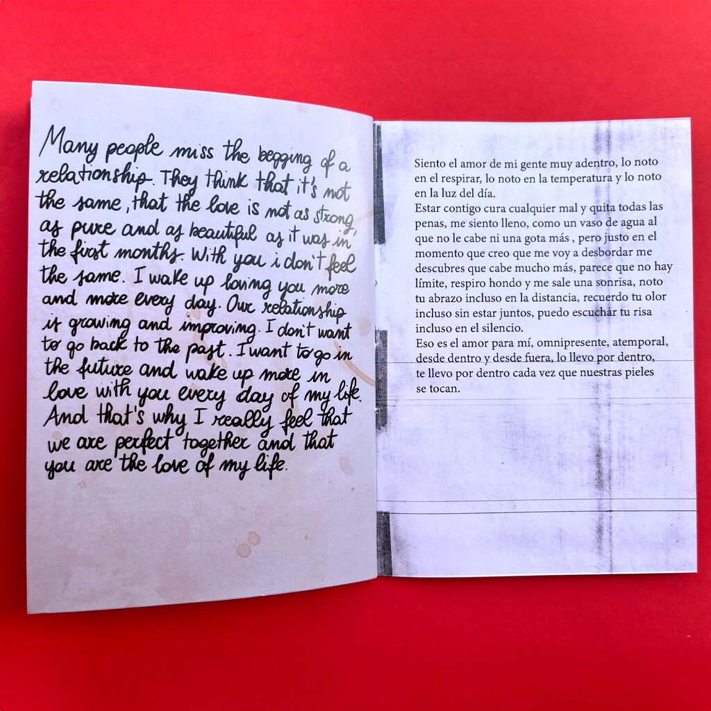 dentro love letter